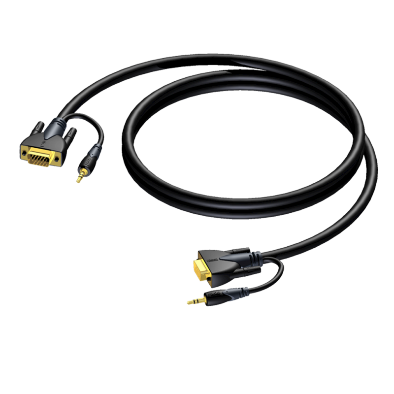 CLV115 VGA+audio-VGA+audio 5 м Procab CLV115/5