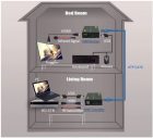 HDMI удлинитель KVM по витой паре PW-DT103KM-IR