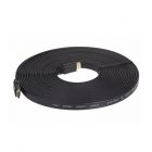 Кабель HDMI-HDMI 15m, v1.4, плоский Black, BOX, Q25 1 Кабель HDMI-HDMI 15m, v1.4, плоский Black, BOX, Q25