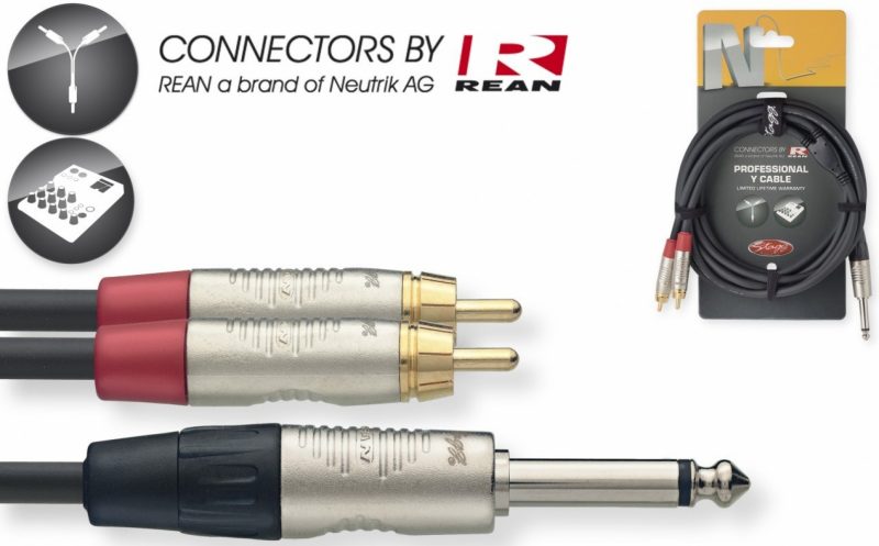 Инсертный кабель Stagg NYC3/P2CMR