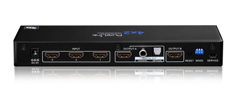 PS420 Коммутатор High End 4x2 HDMI Matrix