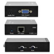 VGA Digitus extender over UTP receiver unit
