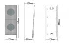 Настенный громкоговоритель ITC T-602X Настенный громкоговоритель ITC T-602X