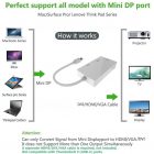 mini Display Port (папа) на HDMI-VGA-DVI (мама) 1