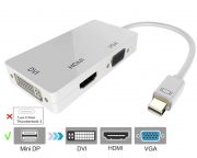 mini Display Port (папа) на HDMI-VGA-DVI (мама)