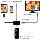 Адаптер-конвертер MHL 11P microUSB-Type C на HDMI 10см 2