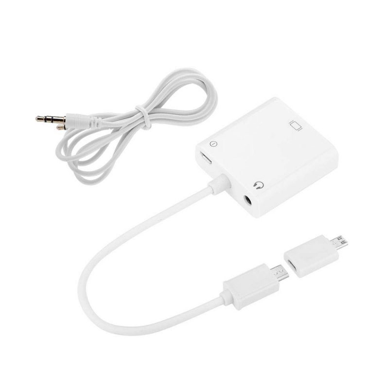 Адаптер-конвертер MHL microUSB-Type C на VGA