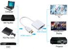 HDMI (папа) на VGA (мама) 10cm