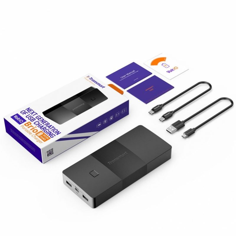 Tronsmart PBD20 Brio 20100mAh 1 Портативная зарядка power bank Tronsmart PBD20 Brio 20100mAh