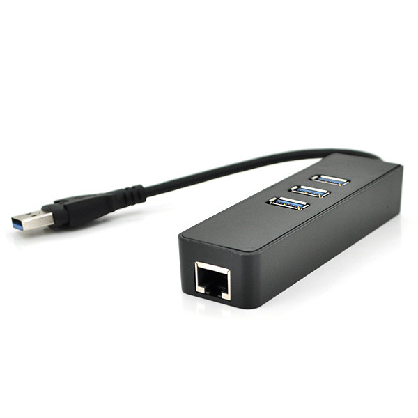 Разветвитель USB-Хаб 3 порта USB 3.0 + 1 порт Ethernet 1 Разветвитель USB-Хаб 3 порта USB 3.0 + 1 порт Ethernet