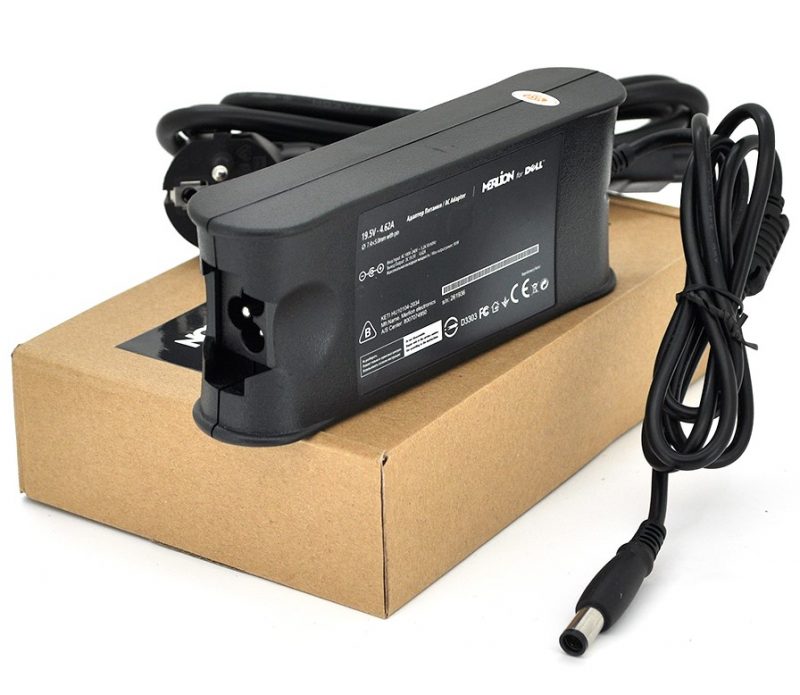 DELL 19.5V 4.62А (90 Вт) штекер 7.4x5.0мм DELL 19.5V 4.62А (90 Вт) штекер 7.4x5.0мм