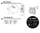 Work IC 60 T Celling Speaker 5 Work IC 60 T Celling Speaker 5