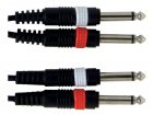 2xJack 6,3 - 2xJack 6,3 6м Alpha Audio Basic 190.180