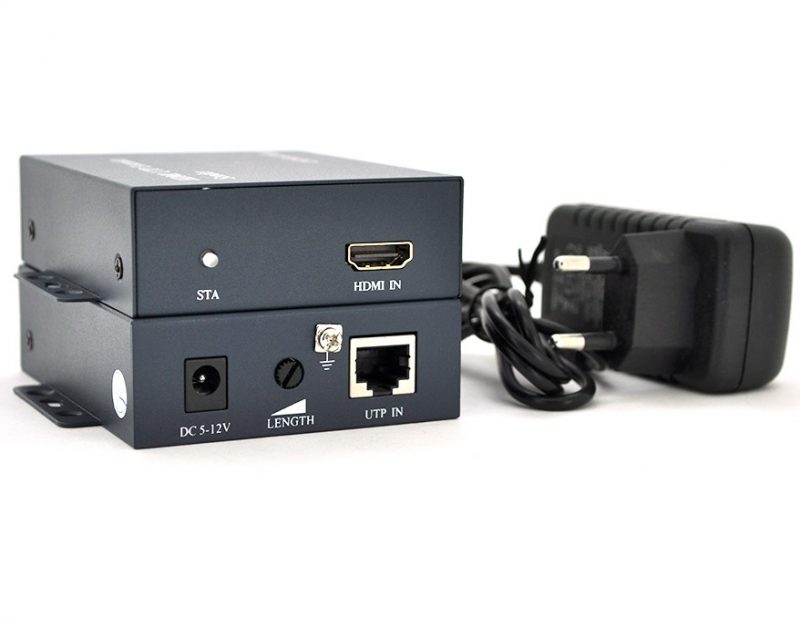Активный удлинитель HDMI по UTP кабелю до 100 метров