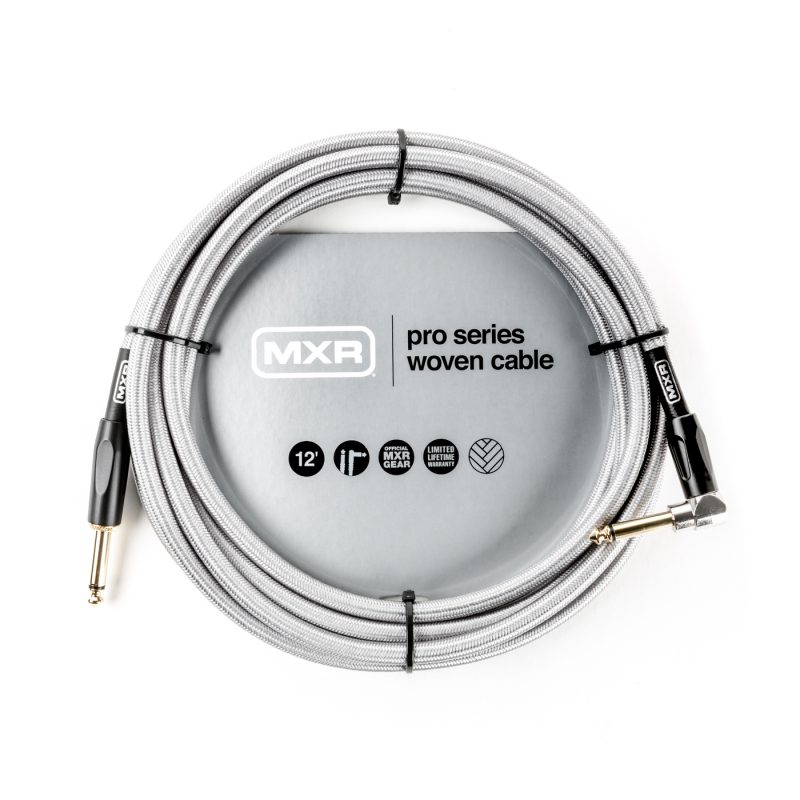 Dunlop DCIW12R MXR Pro Series Woven Silver
