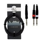 Jack 6,3 - 2xJack 6,3 6м Alpha Audio Basic 190.110