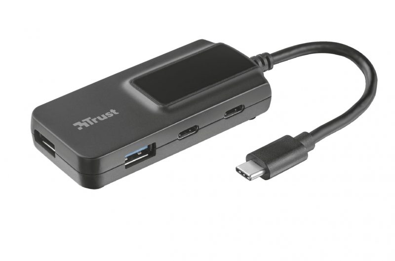 Концентратор хаб USB-С - USB 3.1 Trust Oila 2+2 Port