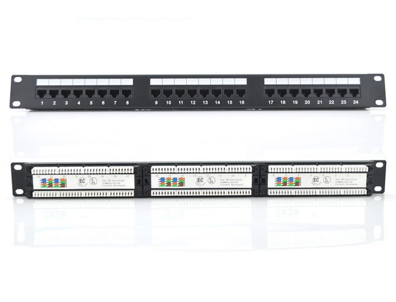 Патч-панель RITAR 24 порта UTP DUAL кат 5Е 19
