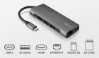 Trust Dalyx Aluminium 7-in-1 USB-C Multi-port USB hub 4