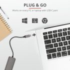 Trust Halyx USB-C to 4-Port USB-A 3.2 ALUMINIUM 3