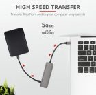 Trust Halyx USB-C to 4-Port USB-A 3.2 ALUMINIUM 4