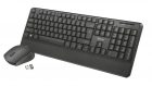 Комплект беспроводная клавиатура и мышь Trust Thoza WL Black