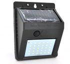 Уличный фонарь с датчиком движения c солнечной панелью 30LED