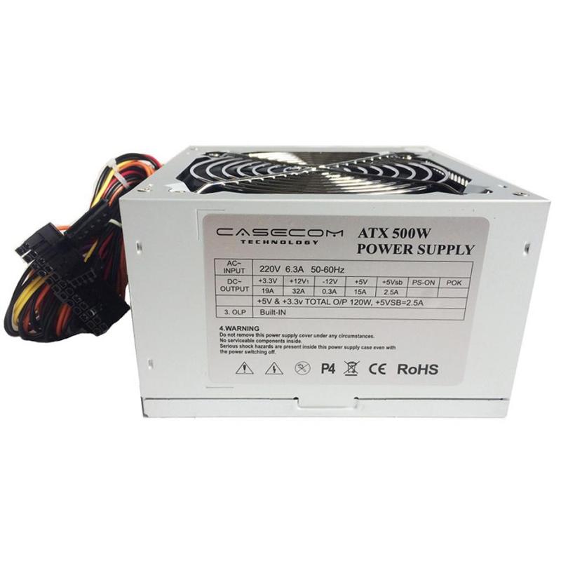 Компьютерный блок питания CaseCom CM 500 ATX 500W 12Fan Компьютерный блок питания CaseCom CM 500 ATX 500W 12Fan