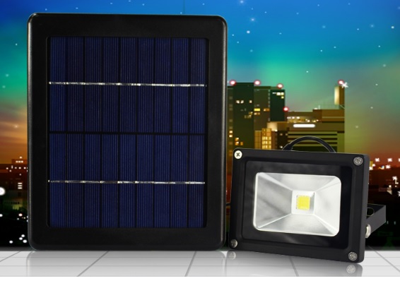 Прожектор LED c датчиком движения 30W, IP65, 60Led, с солнечной панелью Прожектор LED c датчиком движения 30W, IP65, 60Led, с солнечной панелью