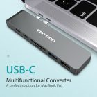 Разветвитель-хаб Vention Aluminum 7 in 1 USB 3.1 Type-C 2 Разветвитель-хаб Vention Aluminum 7 in 1 USB 3.1 Type-C 2