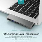 Разветвитель-хаб Vention Aluminum 7 in 1 USB 3.1 Type-C 5 Разветвитель-хаб Vention Aluminum 7 in 1 USB 3.1 Type-C 5