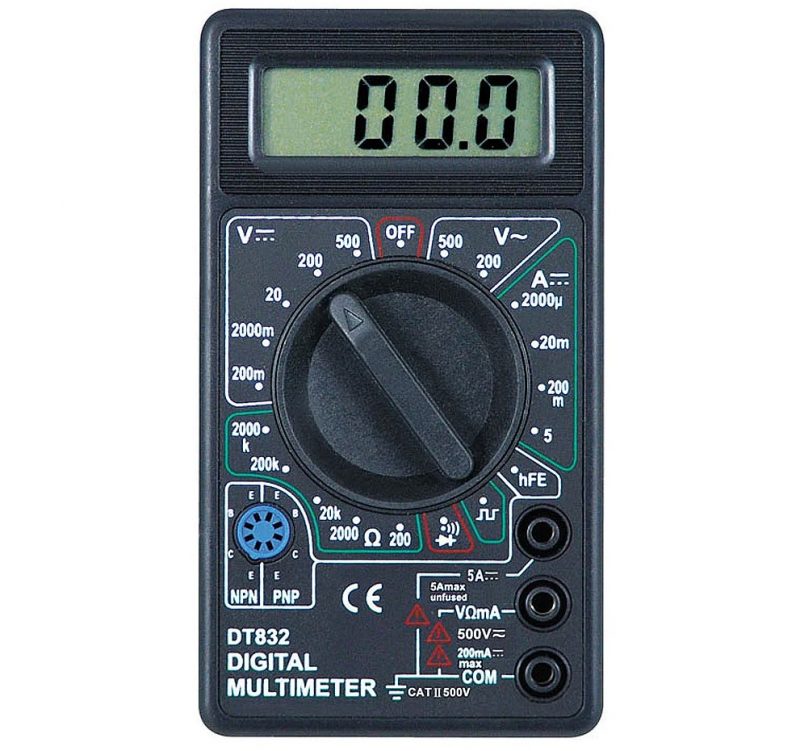 Мультиметр DT-832