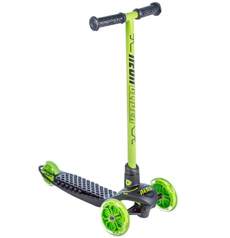Самокат NEON Glider N100965 Black-Green Самокат NEON Glider N100965 Black-Green