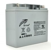 AGM RITAR HR12-60W, Gray Case, 12V 17.0Ah