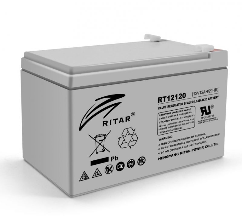 AGM RITAR RT12120, Gray Case, 12V 12.0Ah AGM RITAR RT12120, Gray Case, 12V 12.0Ah