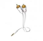 Mini Jack—2хRCA Inakustik Star white