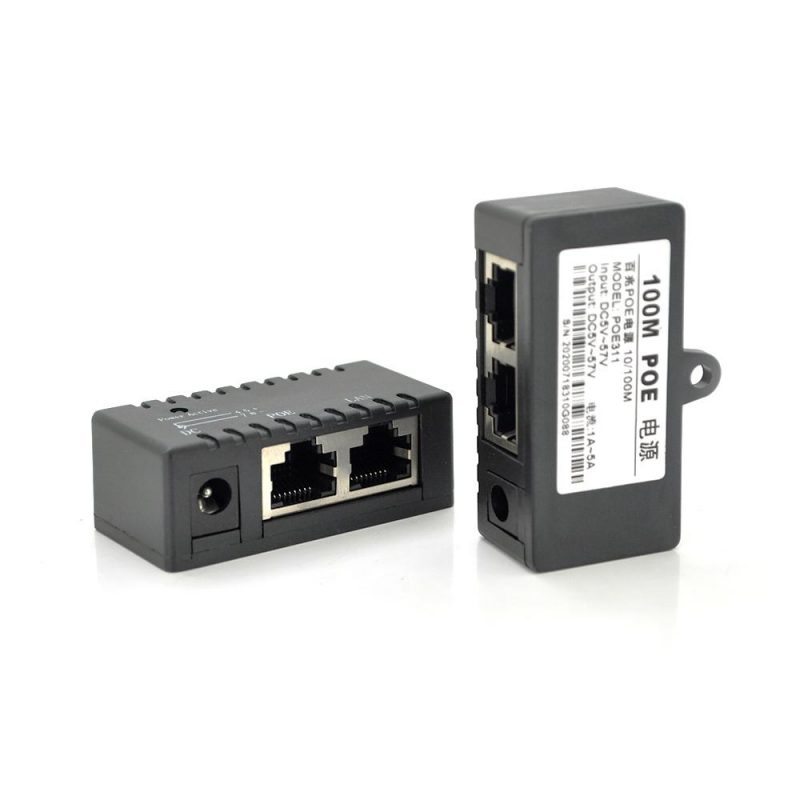 POE инжектор IEEE 802.3af PoE с портом Ethernet