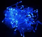 Гирлянда Voltronic 100LED (Диод) Blue, 8 метров, 5 режимов, прозрачная изоляция