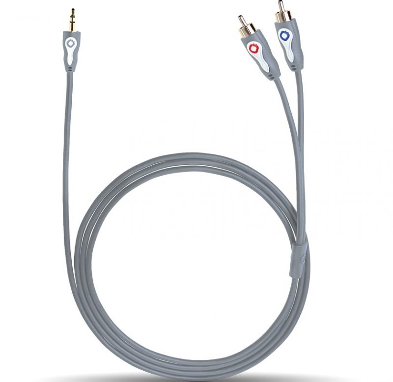 3.5 Jack-2xRCA Oehlbach SL Analog Audio 1m 3.5 Jack-2xRCA Oehlbach SL Analog Audio 1m