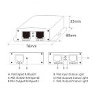 PoE удлинитель ONV PSE-PD3102 4 PoE удлинитель ONV PSE-PD3102 4
