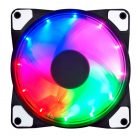 Кулер корпусной Voltronic sleeve fan 3pin + 4pin RGB, односторонний