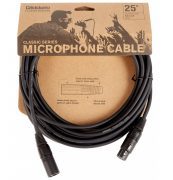 XLR Male — XLR Female DADDARIO PW-CMIC-25 7,5m