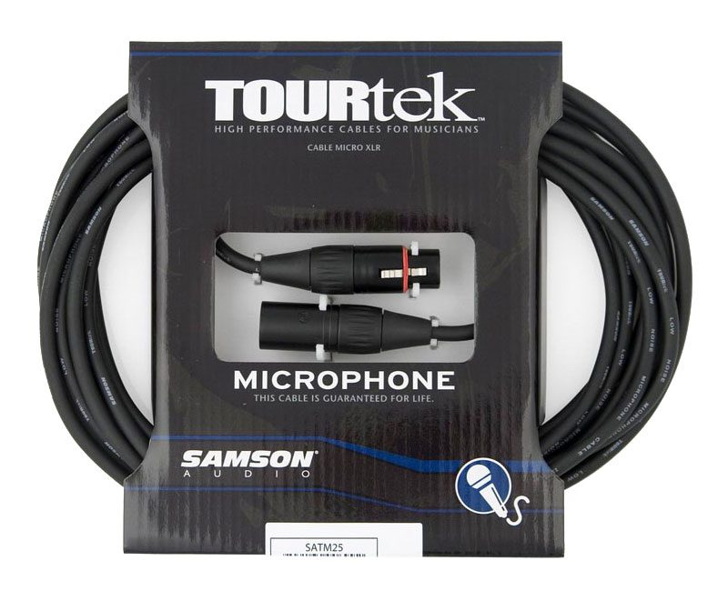 XLR Male - XLR Female SAMSON TM25 Tourtek 7.62m XLR Male - XLR Female SAMSON TM25 Tourtek 7.62m