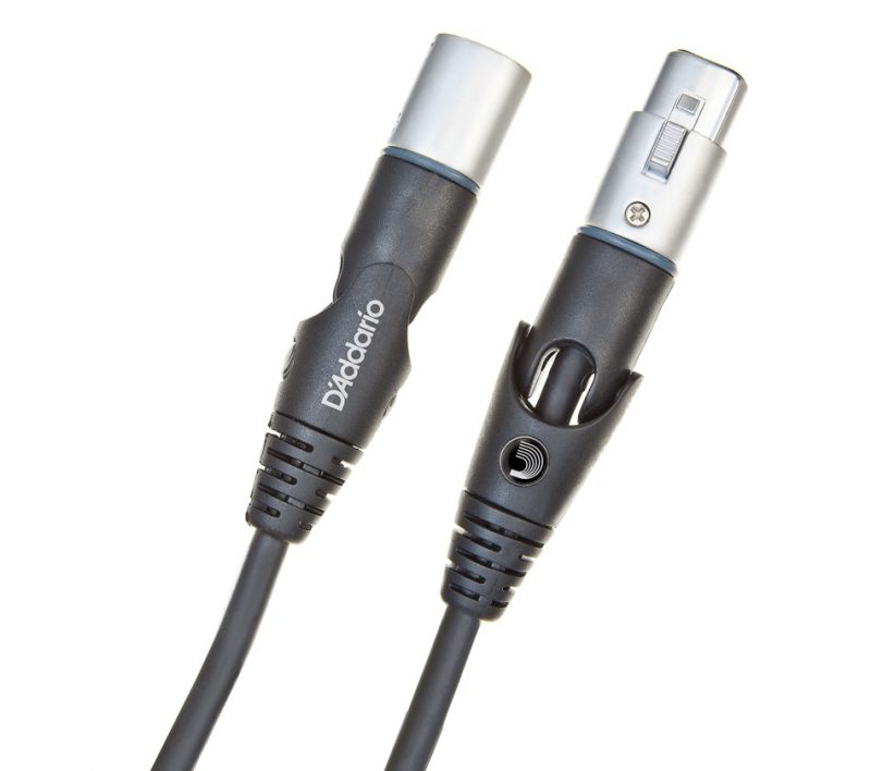XLR Male — XLR Female DADDARIO PWMS10 Custom Series Swivel 3m XLR Male — XLR Female DADDARIO PWMS10 Custom Series Swivel 3m
