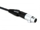 XLR Male — XLR Female DADDARIO PWMS10 Custom Series Swivel 3m 3 XLR Male — XLR Female DADDARIO PWMS10 Custom Series Swivel 3m 3