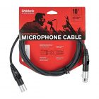 XLR Male — XLR Female DADDARIO PWMS10 Custom Series Swivel 3m 5 XLR Male — XLR Female DADDARIO PWMS10 Custom Series Swivel 3m 5