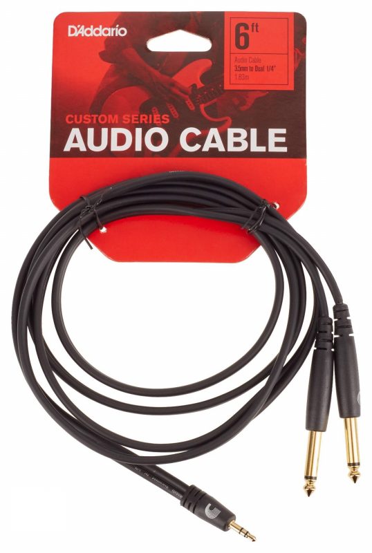 DADDARIO PWMPTS-06 Custom Series Audio Cable 1.8m