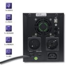 Qoltec QLT1500 900W 1500VA LED 2