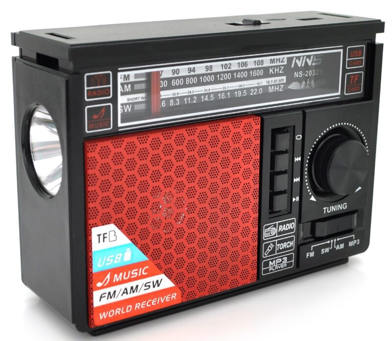 Радиоприемник с фонариком Voltronic S2032S Wireless speake