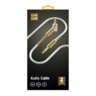 AUX Mini-Jack 3,5 Luxe Cube AUX Spring 1.2м, White